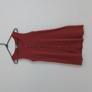 Paper Cane Burgundy Large Dress